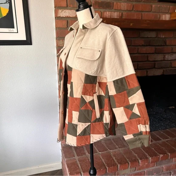 One432 Shacket Shonda Jacket in Carnivale Sz S - Picture 7 of 13